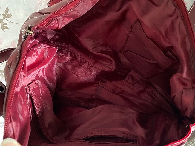 Beden bordo Renk vintage bordo kol çantası ??????