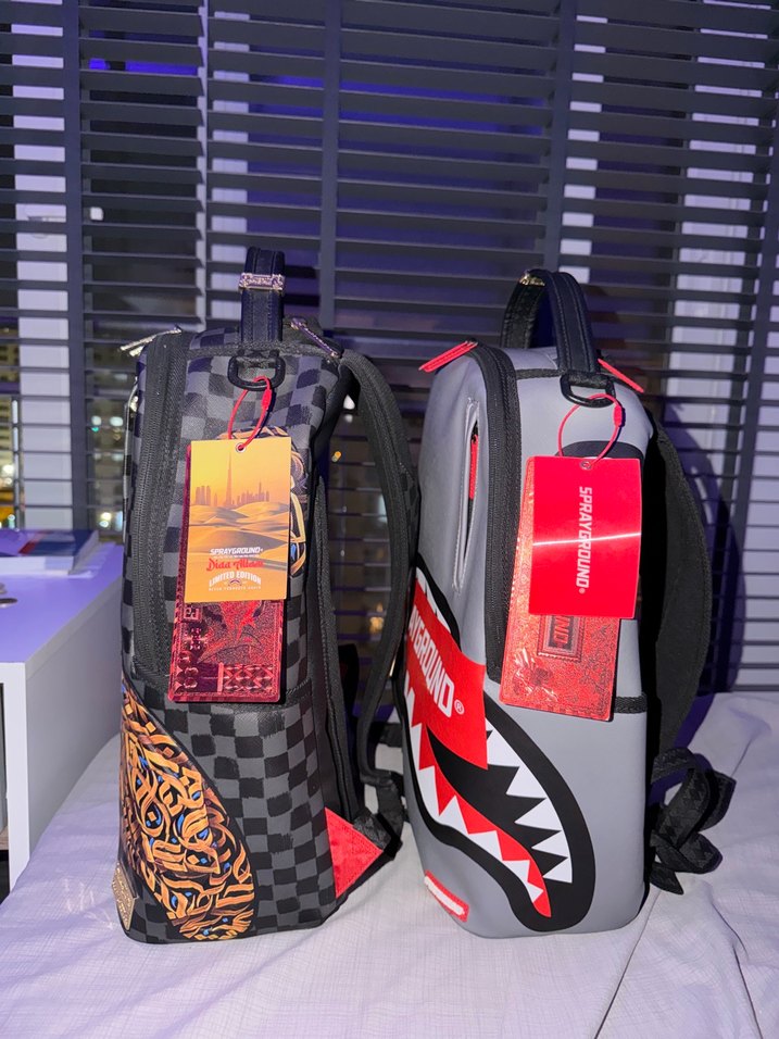 SPRAYGROUND CORE GREY SIRT ÇANTASI — görsel 4/4
