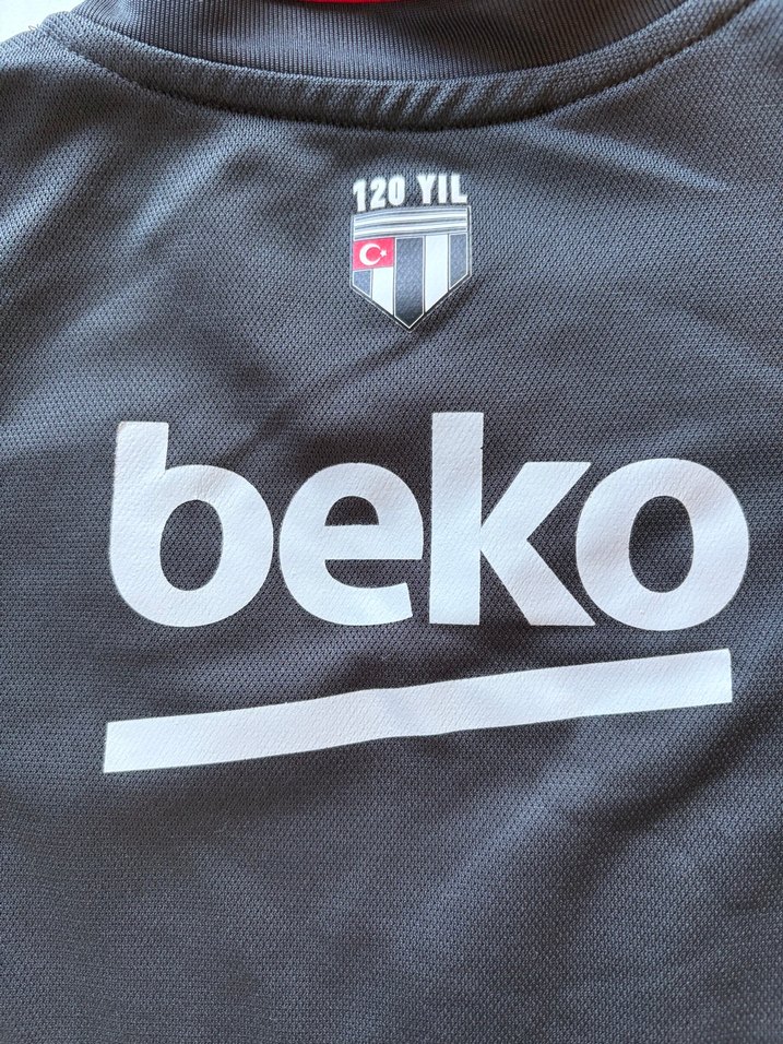 Adidas Beşiktaş Kırmızı Siyah Çocuk Forma — görsel 15/16