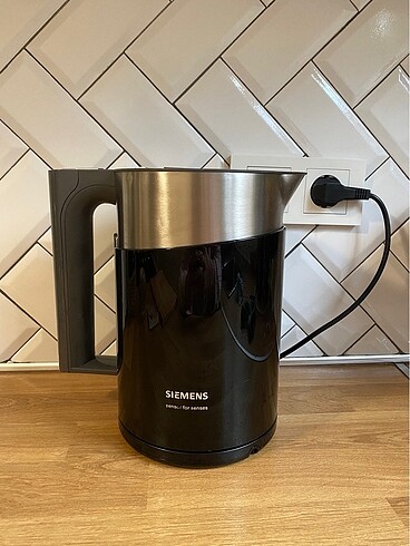 Siemens kettle 1.5 lt(4 farkli su isi ayari/ çay demleme) CİDDİ