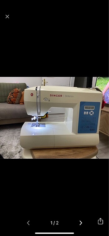 Singer brillance 6160