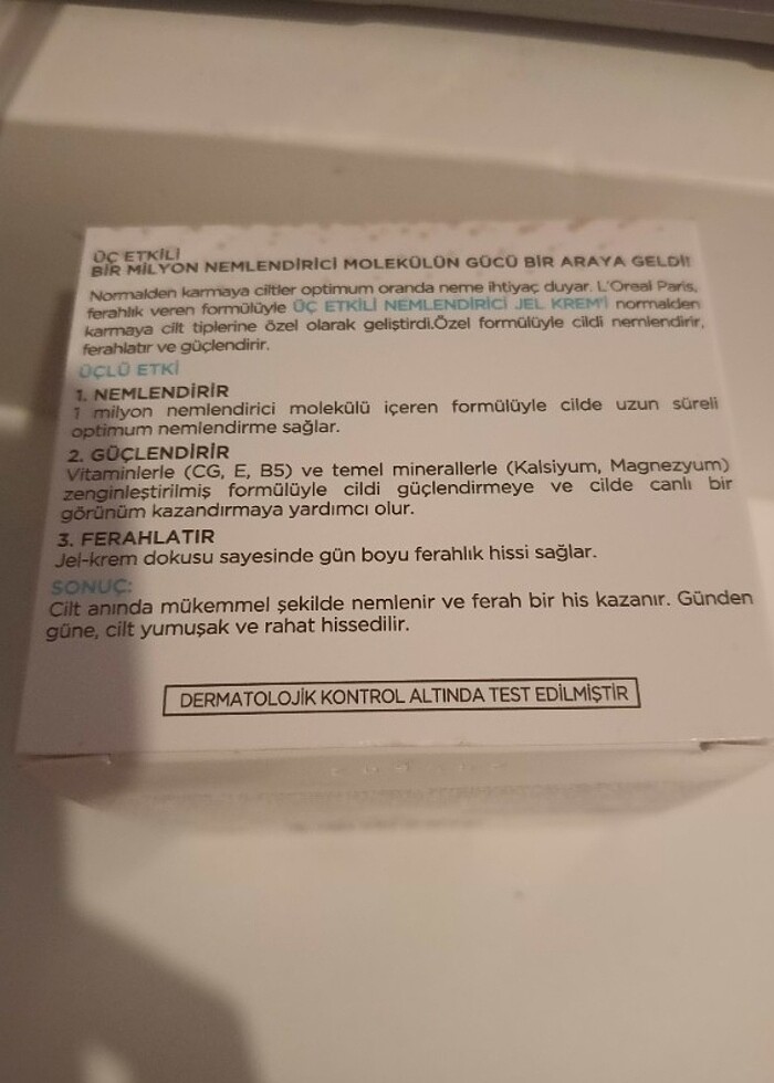 loreal paris nemlendirici Krem jel  - Görsel 3