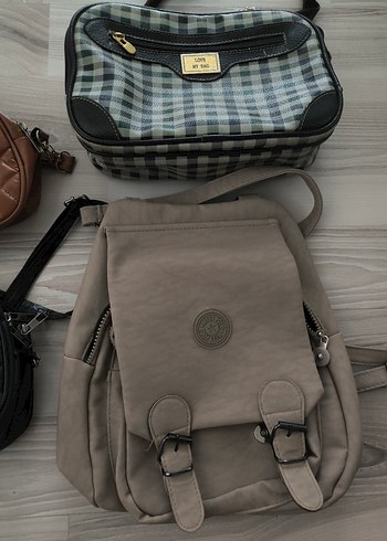 Kahverengi Deri Tokalı Kadın Çanta - Görsel 3