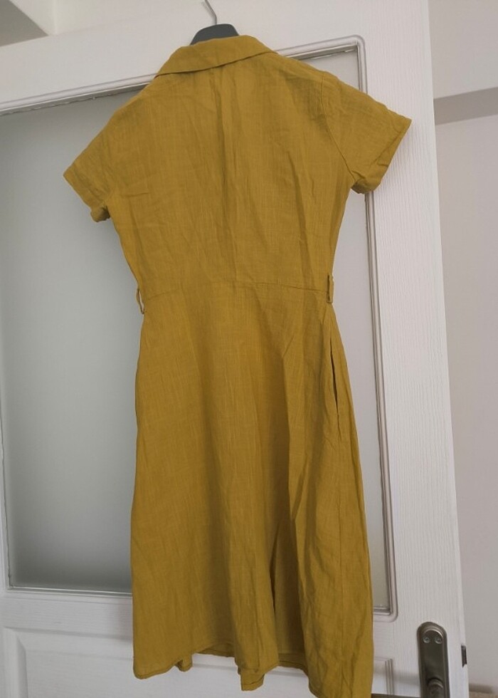 Keten elbise  - Görsel 2