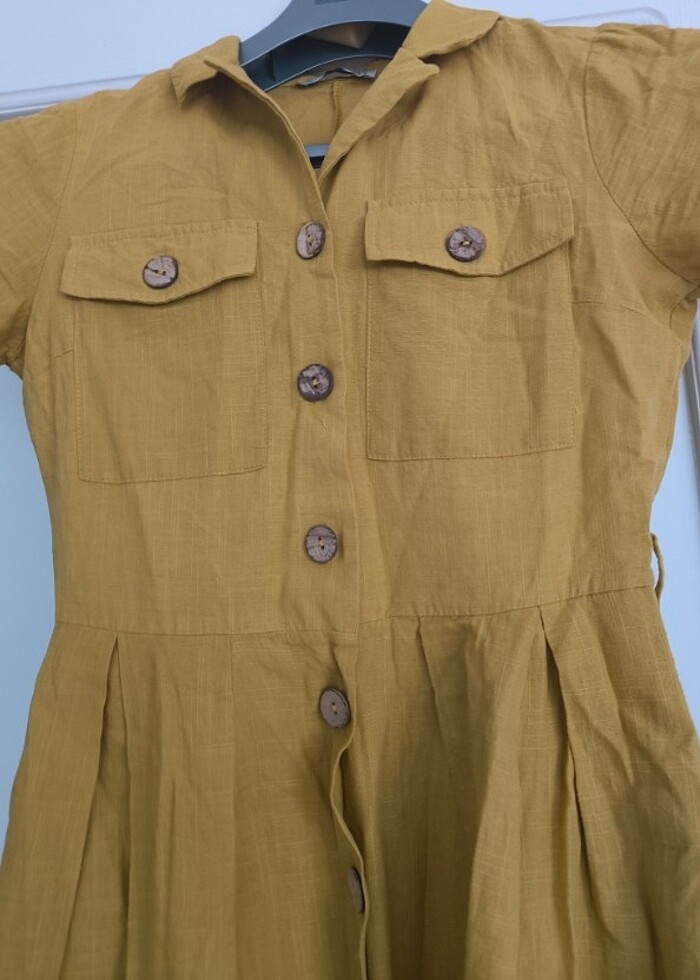 Keten elbise  - Görsel 3