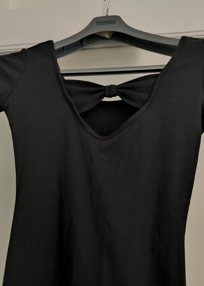 Kadın siyah elbise  - Görsel 3