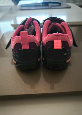 Quechua Kız Çocuk Pembe Cırt Cırtlı Spor Ayakkabı - Görsel 3