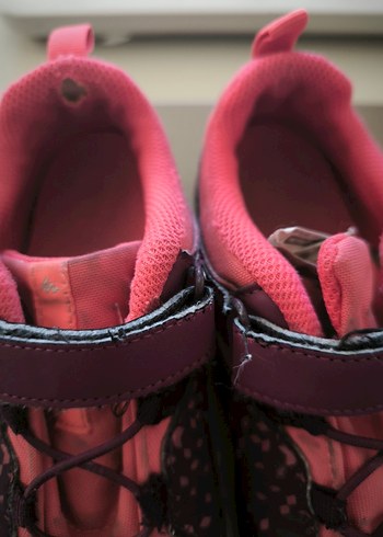 Quechua Kız Çocuk Pembe Cırt Cırtlı Spor Ayakkabı - Görsel 2