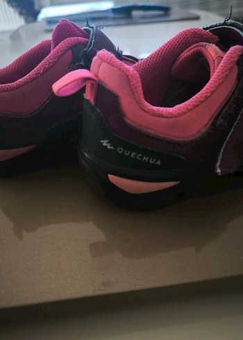 Quechua Kız Çocuk Pembe Cırt Cırtlı Spor Ayakkabı - Görsel 4