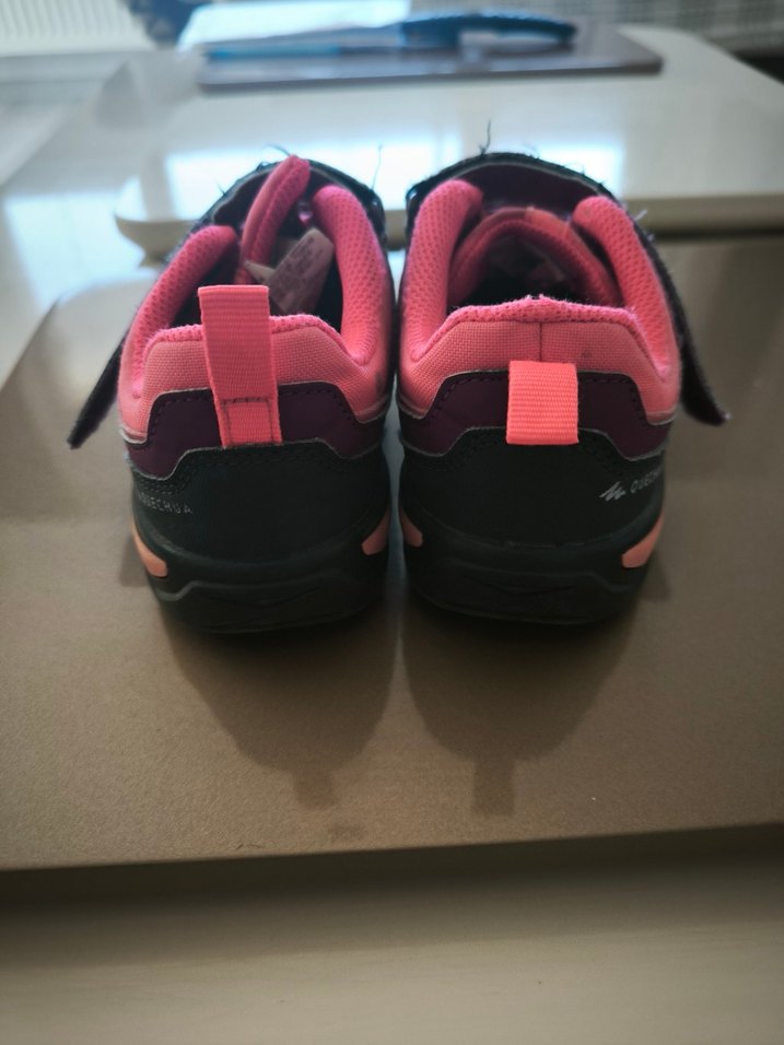 Quechua Kız Çocuk Pembe Cırt Cırtlı Spor Ayakkabı - Görsel 3