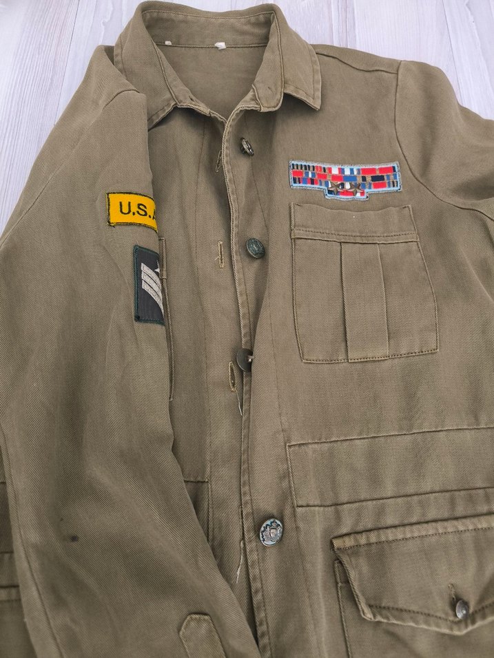 Düğmeli Bej Kadın Ceket - Görsel 2