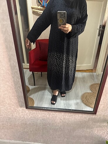 42 & 44 uyumlu bordan elbise aşırı rahattır