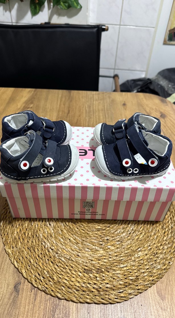 Erkek Bebek İlk Adım Ayakkabısı - Mavi fiyat ayrı ayrıdır - Görsel 2