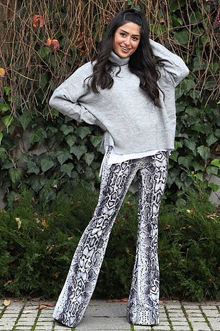 Yılan derisi #bershka pantolon
