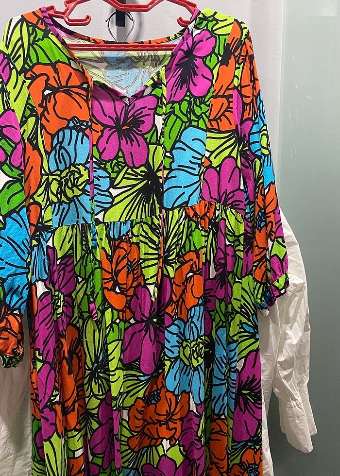 Pamuklu elbise - Görsel 4