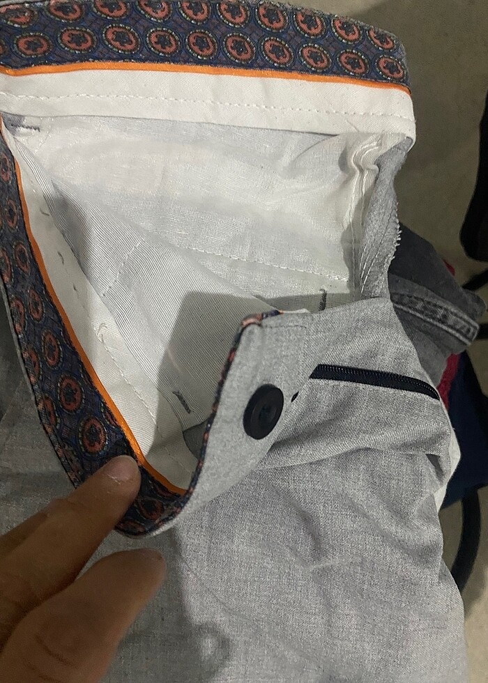 keten kumaş pantolon - Görsel 2