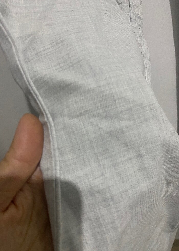 keten kumaş pantolon - Görsel 5