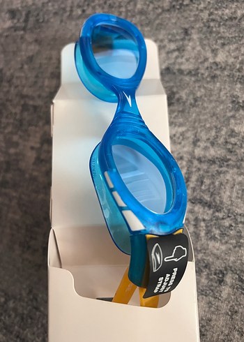 Speedo Mavi Biofuse Yüzücü Gözlüğü, Kayışlı