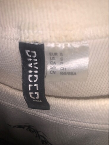 H&M H&M beyaz kısa elbise