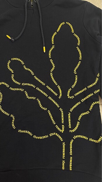 Erkek çocuk 13-14 yaş orijinal Fenerbahçe sweatshirt - Görsel 2