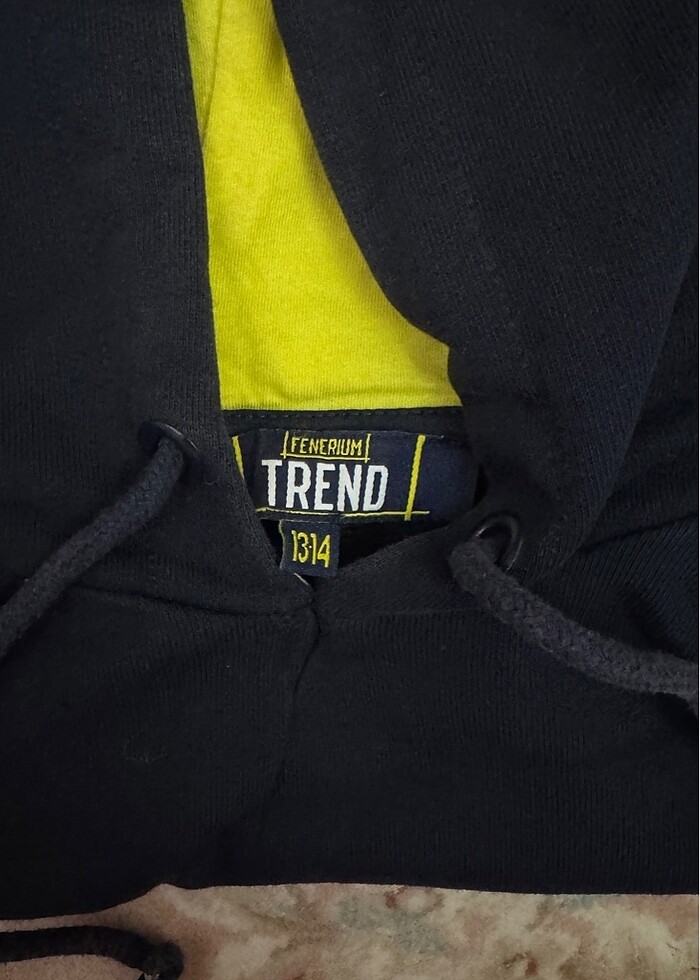 Erkek çocuk 13-14 yaş orijinal Fenerbahçe sweatshirt - Görsel 4