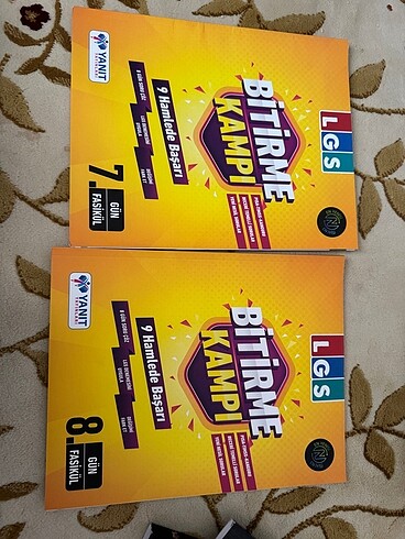 Yanıt yayınları lgs bitirme kampı. 7 ve 8.gün