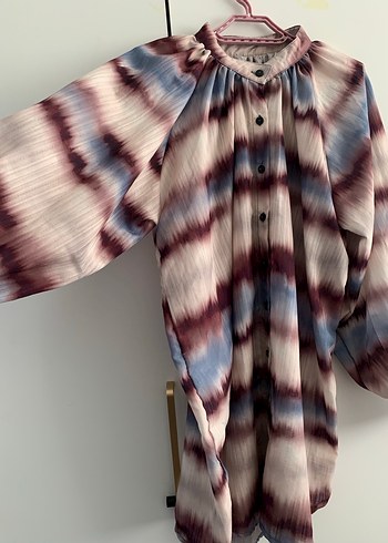 Balon kol robalı gömlek - Görsel 3