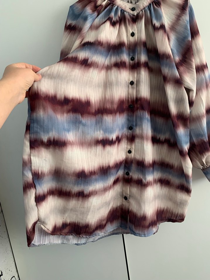 Balon kol robalı gömlek - Görsel 2