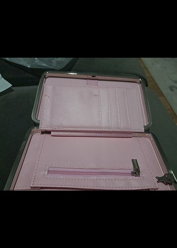 Pembe Kadın Cüzdan - Görsel 6