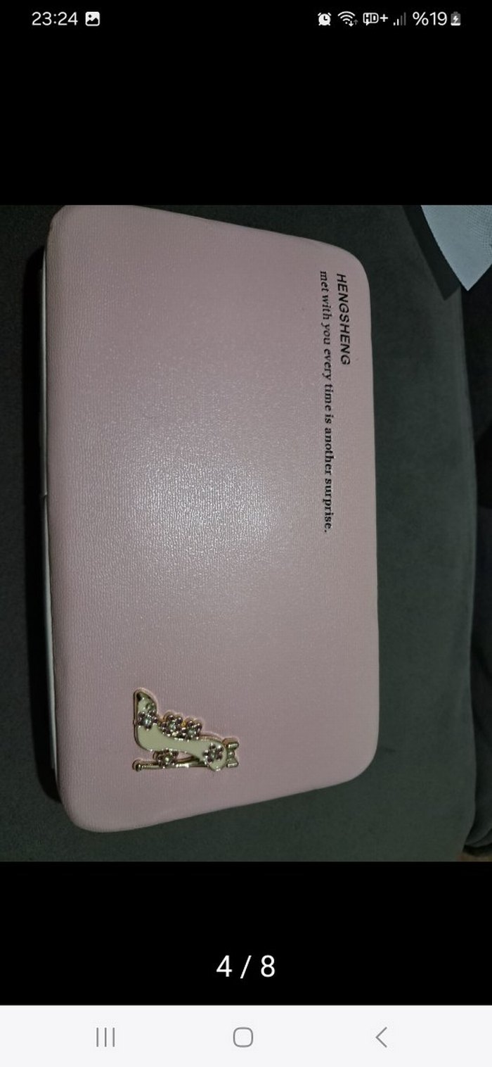 Pembe Kadın Cüzdan - Görsel 4