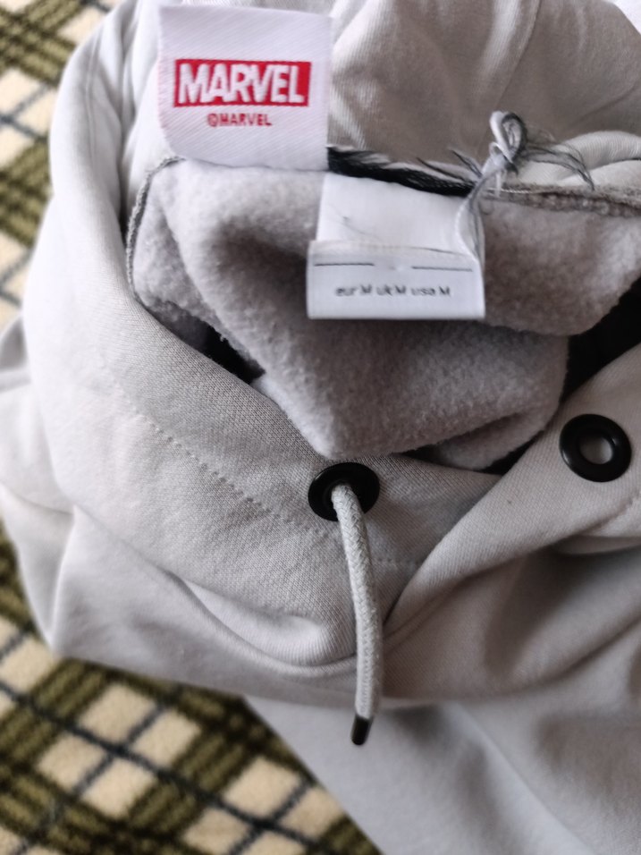 Gri Kapüşonlu Kadın Sweatshirt - Görsel 5