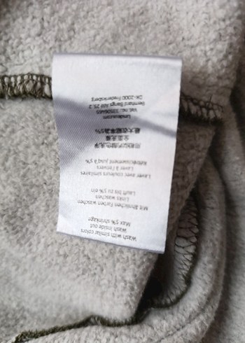 haki Kapüşonlu Erkek Sweatshirt - Görsel 6