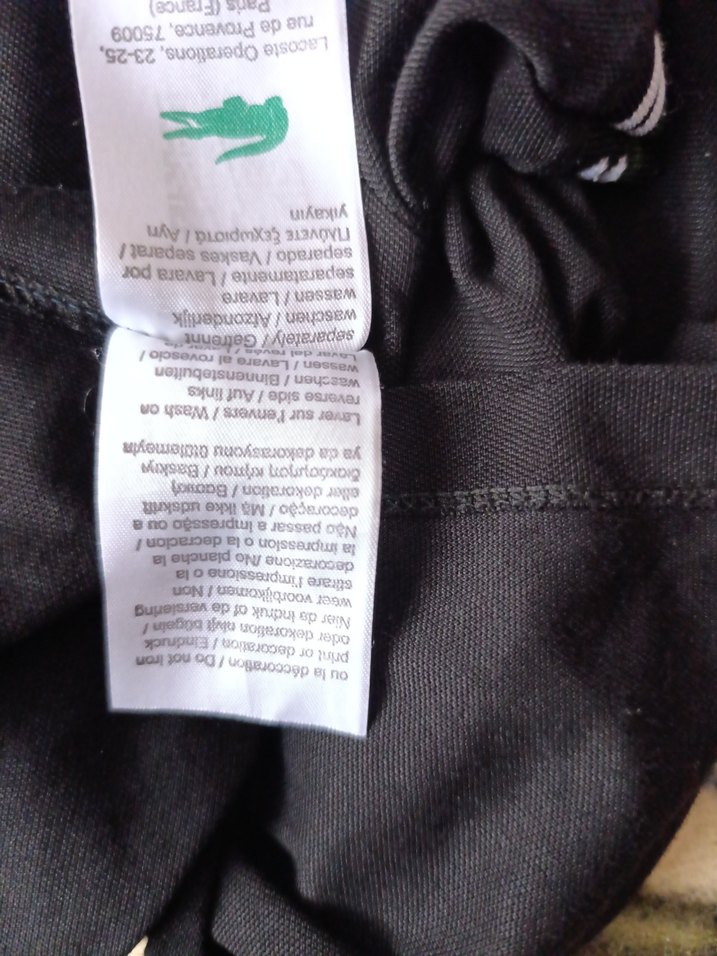 siyah  Erkek Polo Tişört Düğmeli ve Kısa Kollu - Görsel 3