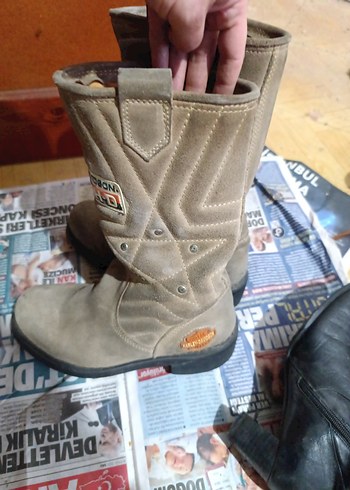 Harley-Davidson Kahverengi Biker Botlar - Görsel 3