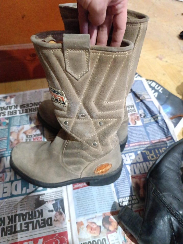 Harley-Davidson Kahverengi Biker Botlar - Görsel 3