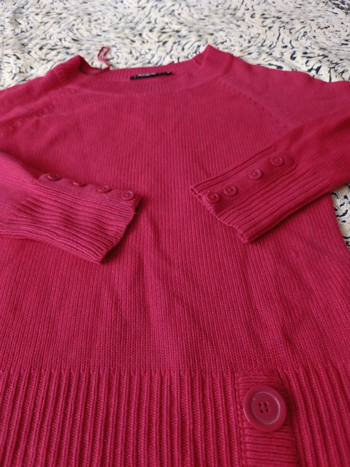 XSIDE Kadın kırmızı kazak - Görsel 2