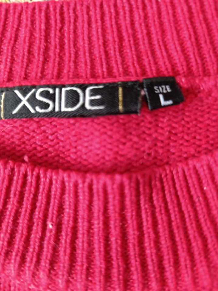 XSIDE Kadın kırmızı kazak - Görsel 5