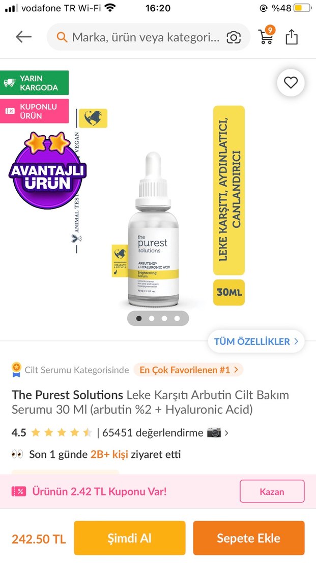 The Purest Solutions 2li Cilt Serumu - Görsel 4