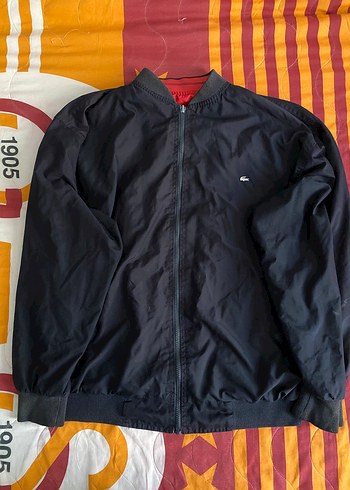 Lacoste Siyah Bomber Ceket