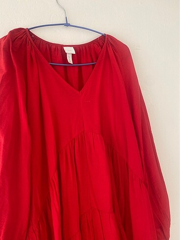 H&M Hm kırmızı elbise