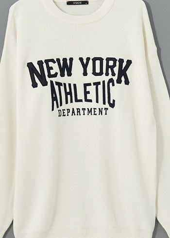 LC Waikiki New York Athletic Krem Triko Kazak