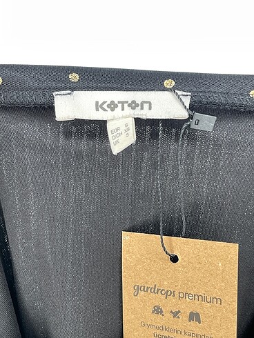 34 Beden siyah Renk Koton Midi Etek %70 İndirimli.
