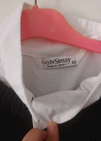 Siyah Pamuklu Uzun Kollu Salaş Süveter - Görsel 2