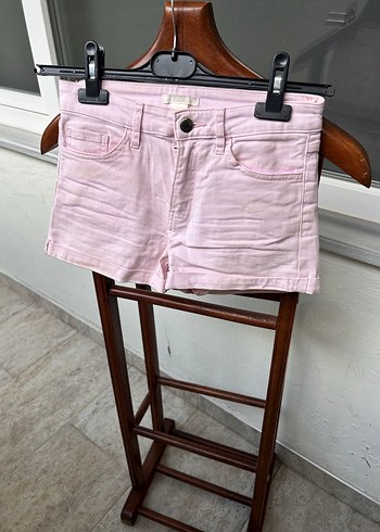 Pembe mini şort