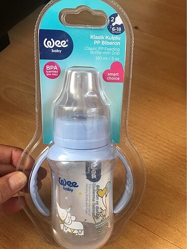 Beden Wee Baby Klasik Kulplu Pp Biberon 150 ml