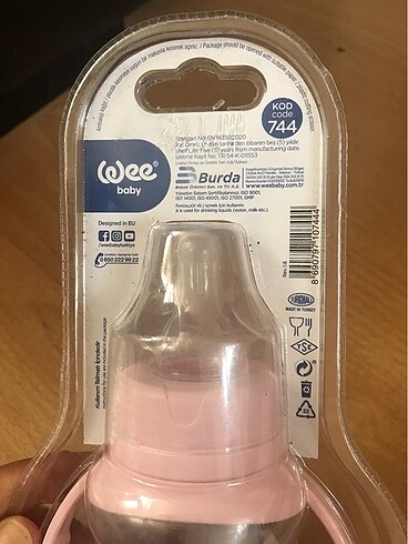Diğer Wee Baby Klasik Kulplu PP Biberon 150 ml