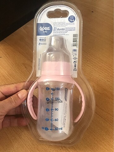 Beden Wee Baby Klasik Kulplu PP Biberon 150 ml
