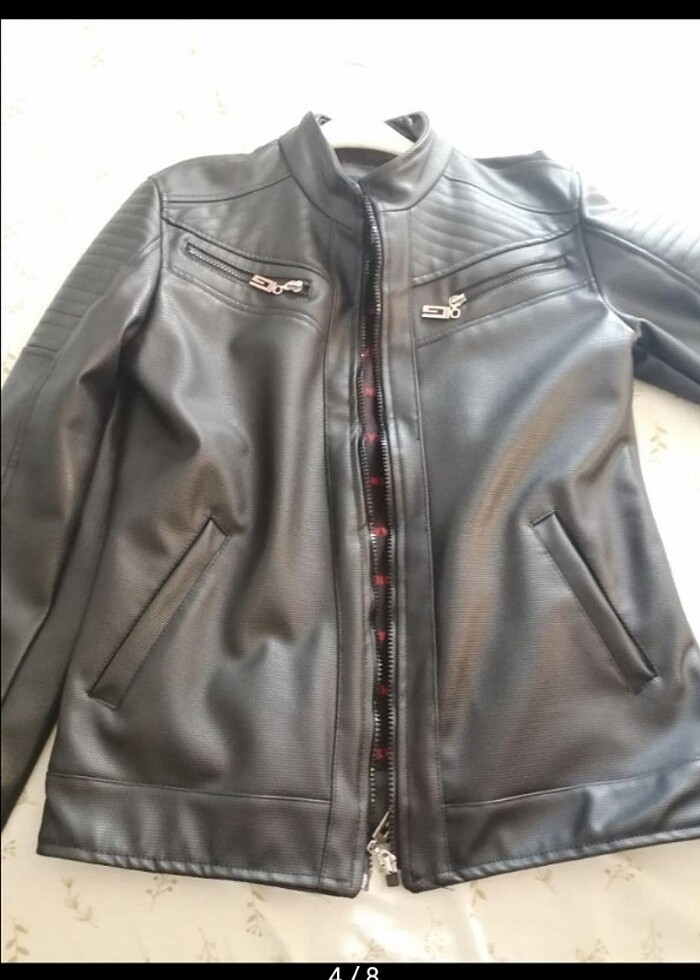 Deri ceket - Görsel 4