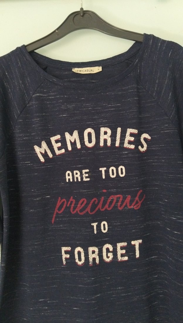 Baskılı Lacivert Hamile Tişörtü, JAL - Görsel 2