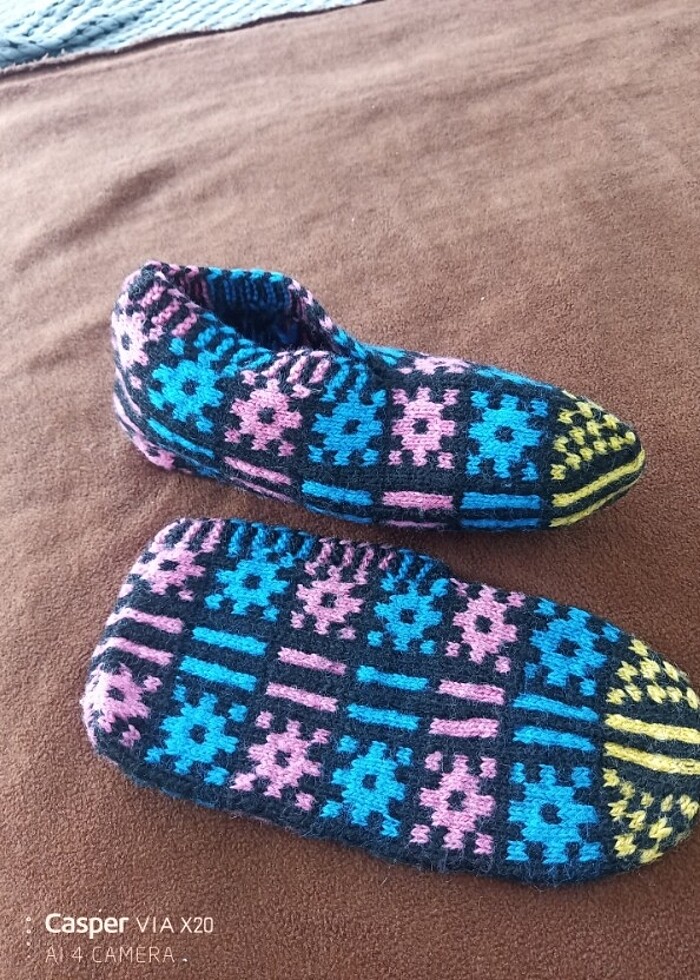 Ev terliği çetik  - Görsel 4